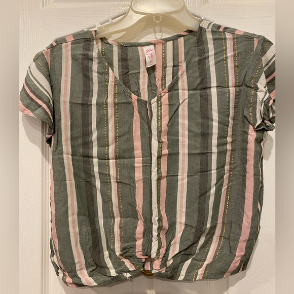 Justice Striped Top - Picture 1 of 6
